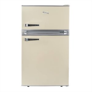 SIA Cream Undercounter Retro Fridge Freezer 88L rfm88c