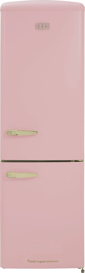 CDA Florence Tea Rose Retro 60cm Frost Free 60/40 Fridge Freezer