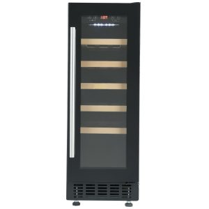 Cookology CWC301BK 30cm Wine Cooler Black 20 Bottles